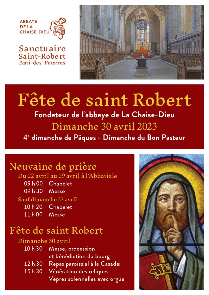 Fête de saint Robert Abbaye de La ChaiseDieu